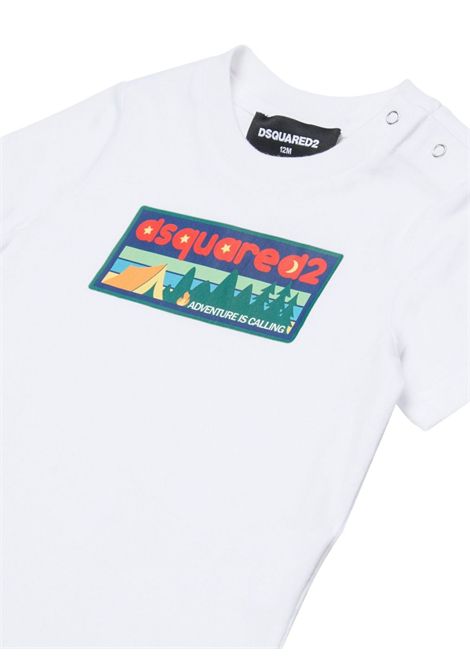 T-shirt con stampa DSQUARED2 JUNIOR | DQ3265 D0AGPDQ100